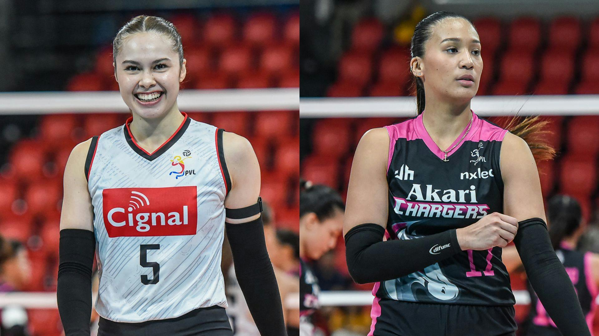 Vanie Gandler proud to see how far former Ateneo teammate Faith Nisperos has come in PVL